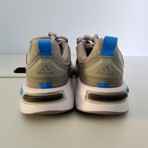 Adidas Gray and Black Running Shoes